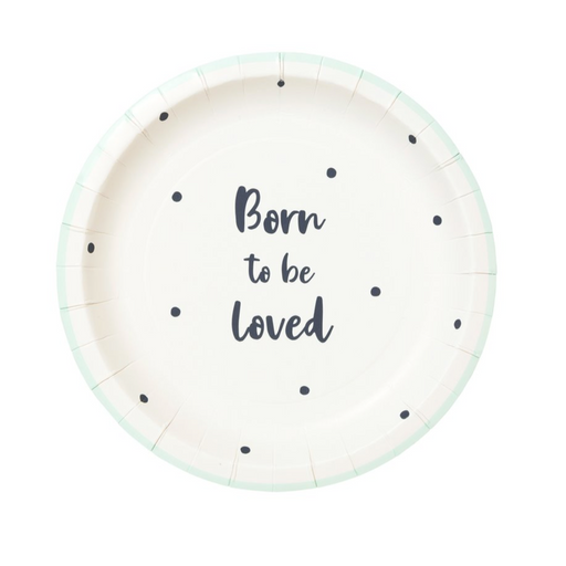 Born to be Loved Plates