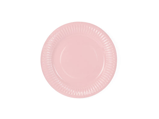 Plates, light powder pink