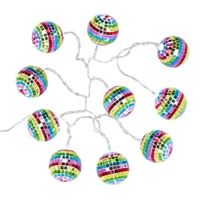 Boho Discoball String Lights 1