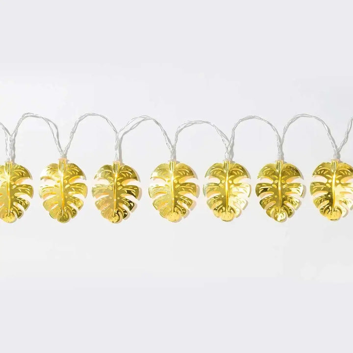 Emporium Gold Leaf String Lights 2