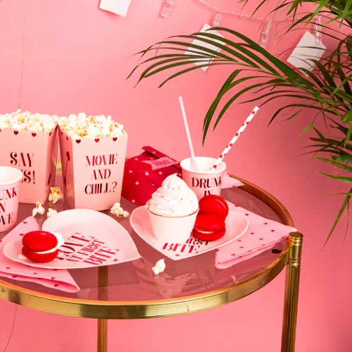 Paper Straws, red 2