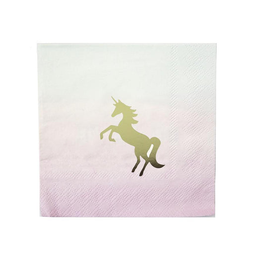 We Love Unicorns Cocktail Napkins