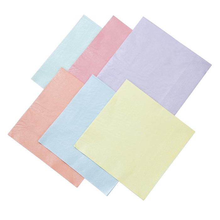We Heart Pastels Pastel Napkins