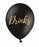 Balloons 30cm, Candy Bar, Chill, Dance Floor, Drinks, Photo Booth, Pastel Black