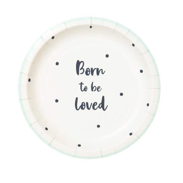 Born to be Loved Plates