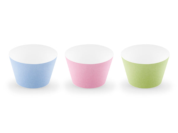 We Love Pastels Love Cupcake Wrappers, Mix