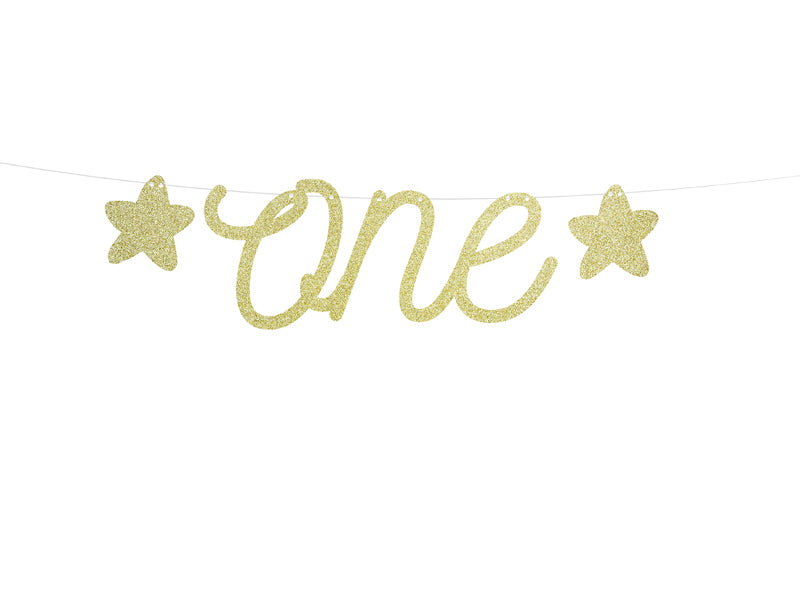 Banner 1st Birthday - One