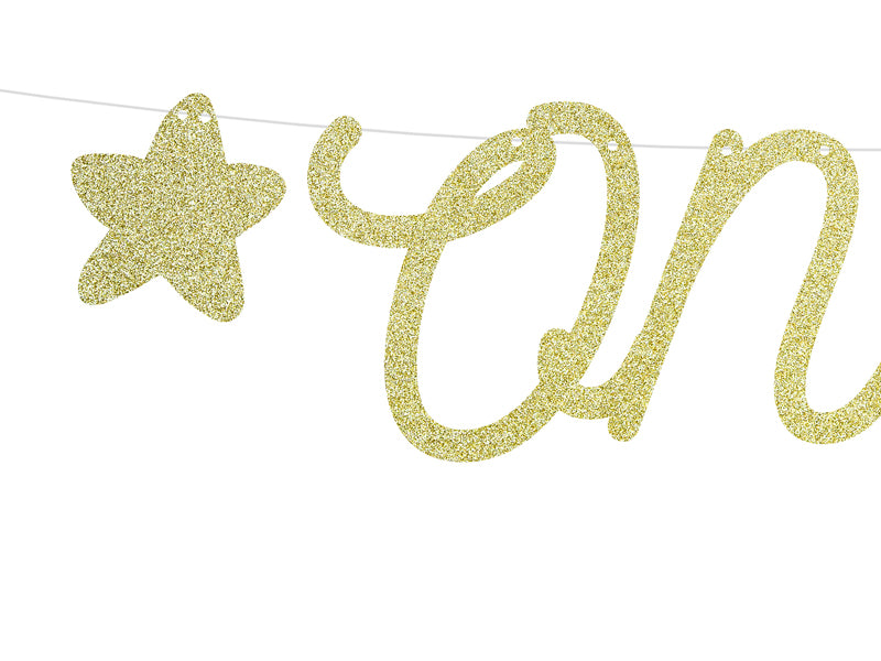 Banner 1st Birthday - One