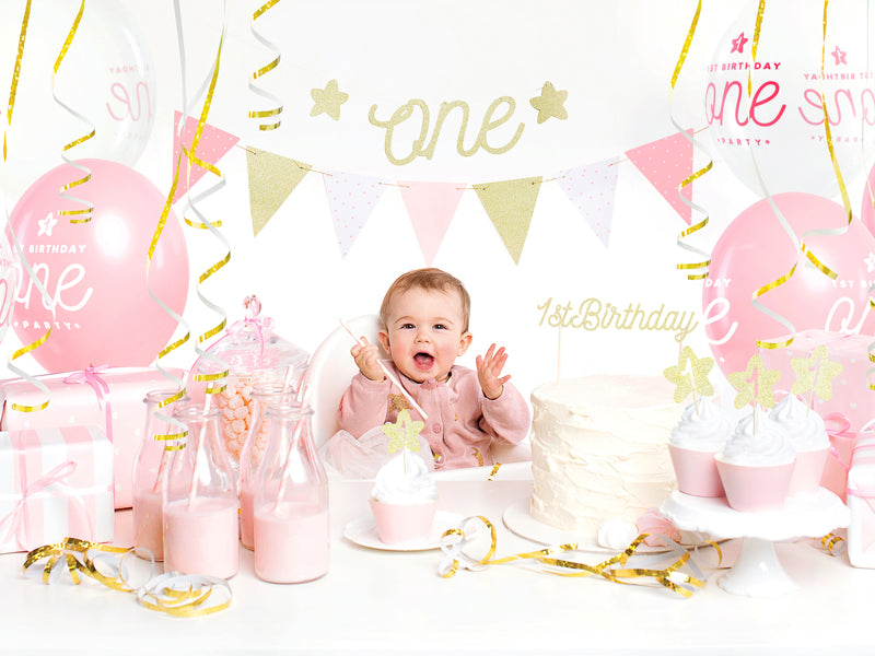 Banner 1st Birthday - One