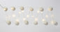 Party Illuminations White Pom Pom LED Lights