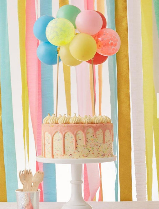 Balloon cake topper