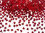 Confetti Hearts, red, 5mm