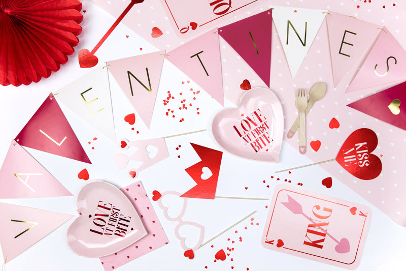 Confetti Hearts, red, 5mm