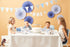 Cupcake toppers 1st Birthday, silver