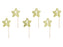 Cupcake toppers 1st Birthday, gold