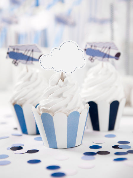 Little Plane Cupcake Toppers