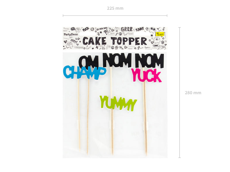 Toppers Monsters - Speech Bubbles