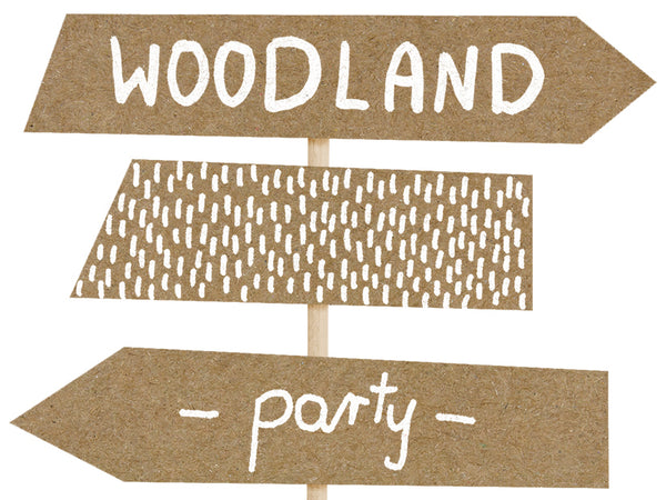 Woodland Topper Signpost