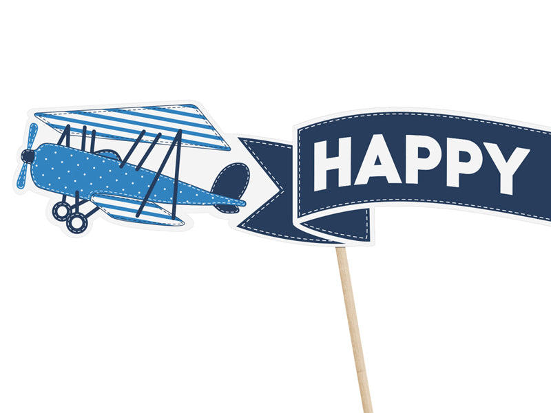 Cake Topper Little Plane