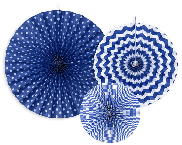 Decorative Rosettes, navy blue 23CM