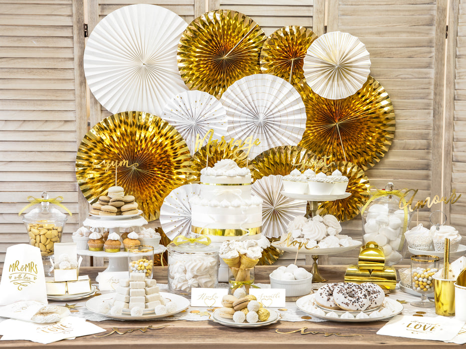 Decorative Rosettes, gold