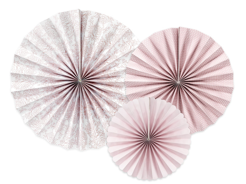 Decorative Rosettes Peonies, mix