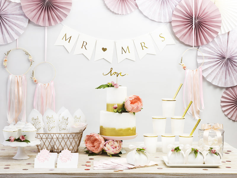 Decorative Rosettes Peonies, mix