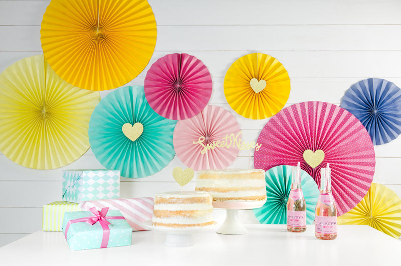Decorative Rosettes, Blush Pink