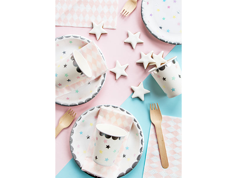 Plates Unicorn - Stars, 18 cm