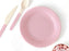 Plates, light powder pink