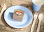 Plates, pale cornflower blue, 18cm