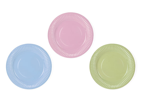 We Love Pastels Plates, mix, 18cm