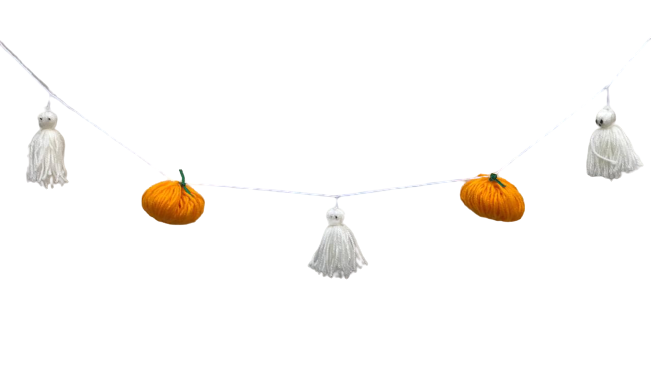 Pumpkin & Ghost Garland