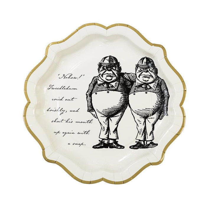 Truly Alice Paper Plates