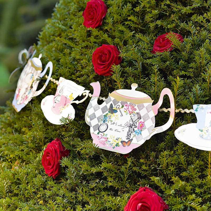 Truly Alice Teapot Bunting