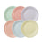 We Heart Pastel Round Paper Plates