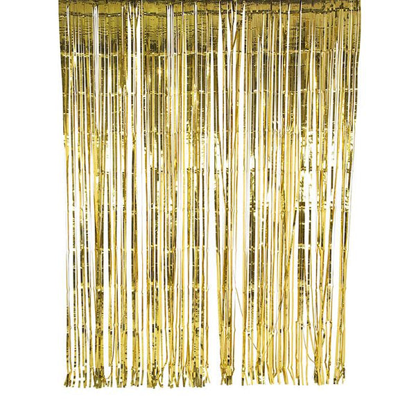 Glitterati Gold Foil Curtain