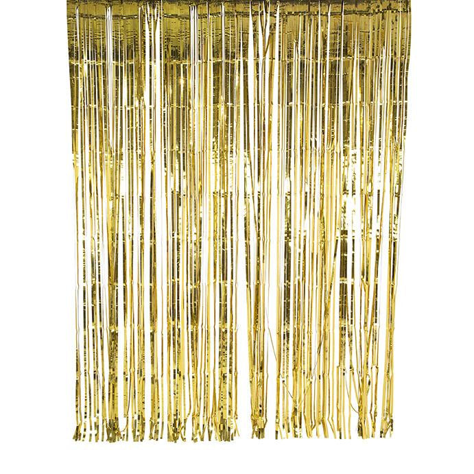 Glitterati Gold Foil Curtain