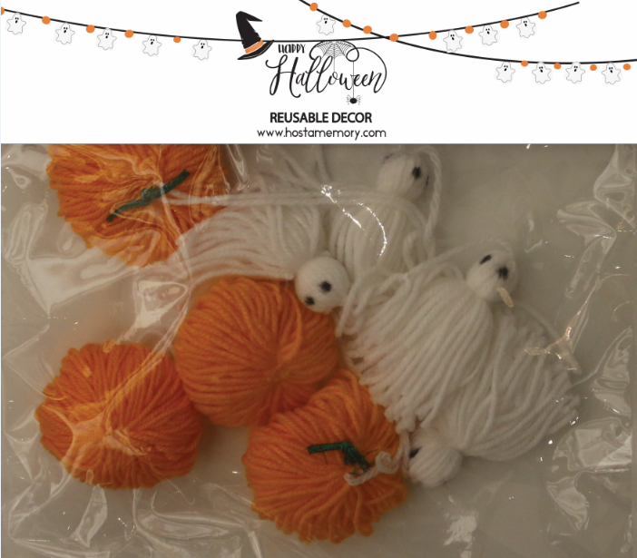 Pumpkin & Ghost Garland